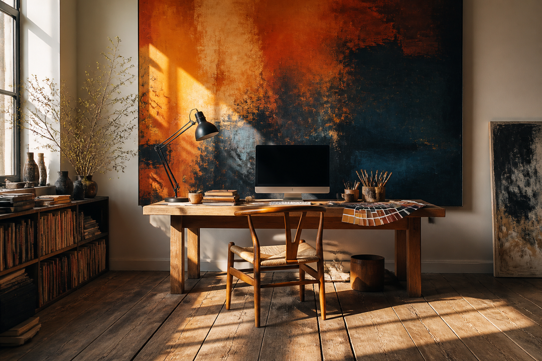The Best Wall Art Styles for Creative Professionals vs Corporate Offices