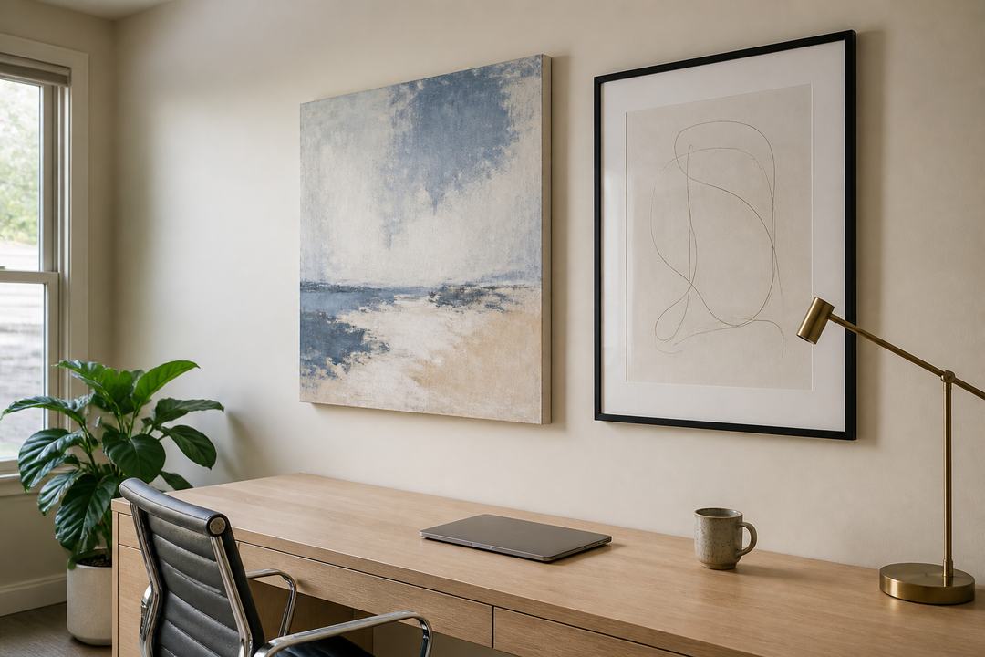 Canvas Prints vs Framed Posters for the Office: Which Is Right for You?