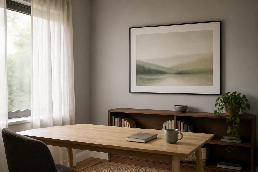 How Office Wall Art Affects Productivity and Focus