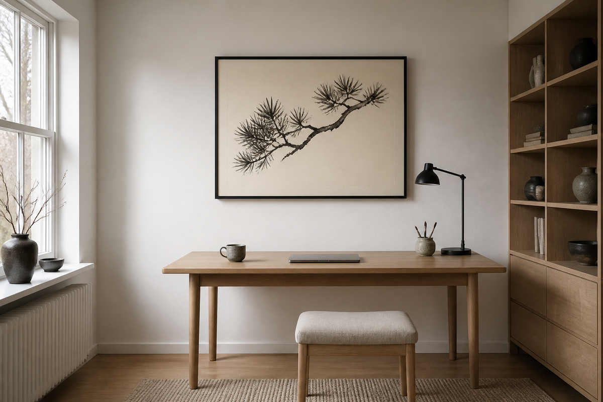 The Best Japanese-Inspired Wall Art for a Home Office in 2026