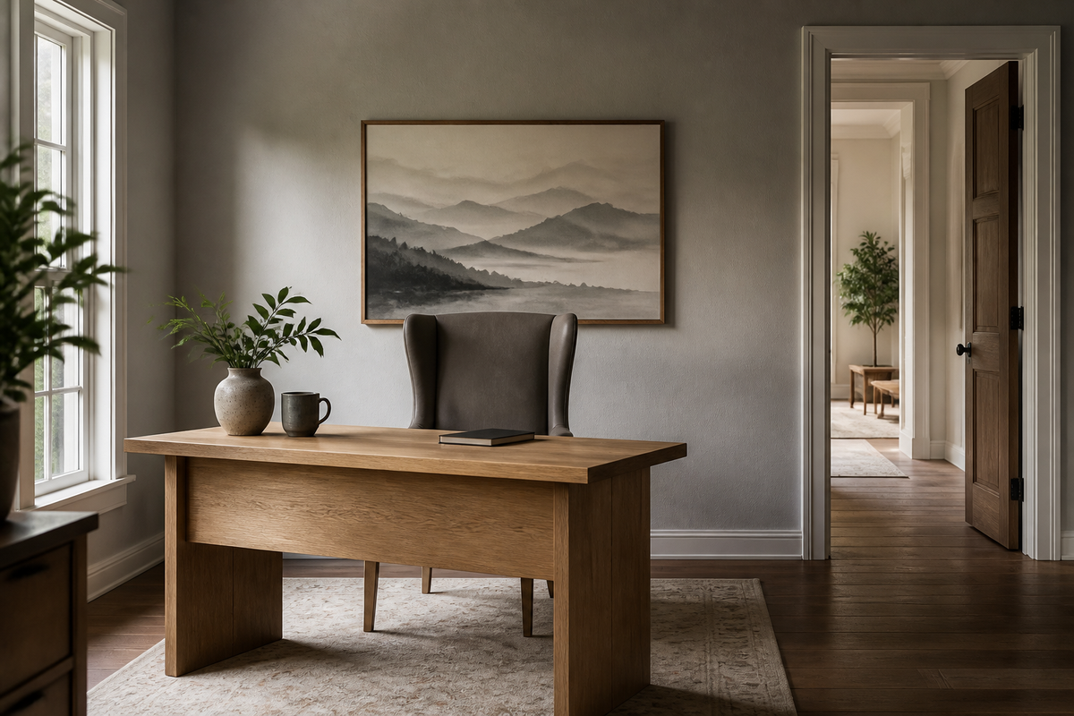 Feng Shui for the Home Office: Choosing Wall Art by Position and Direction