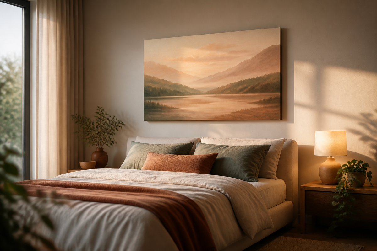 Canvas Prints vs. Posters for Bedroom Walls: Which Is Right for You?