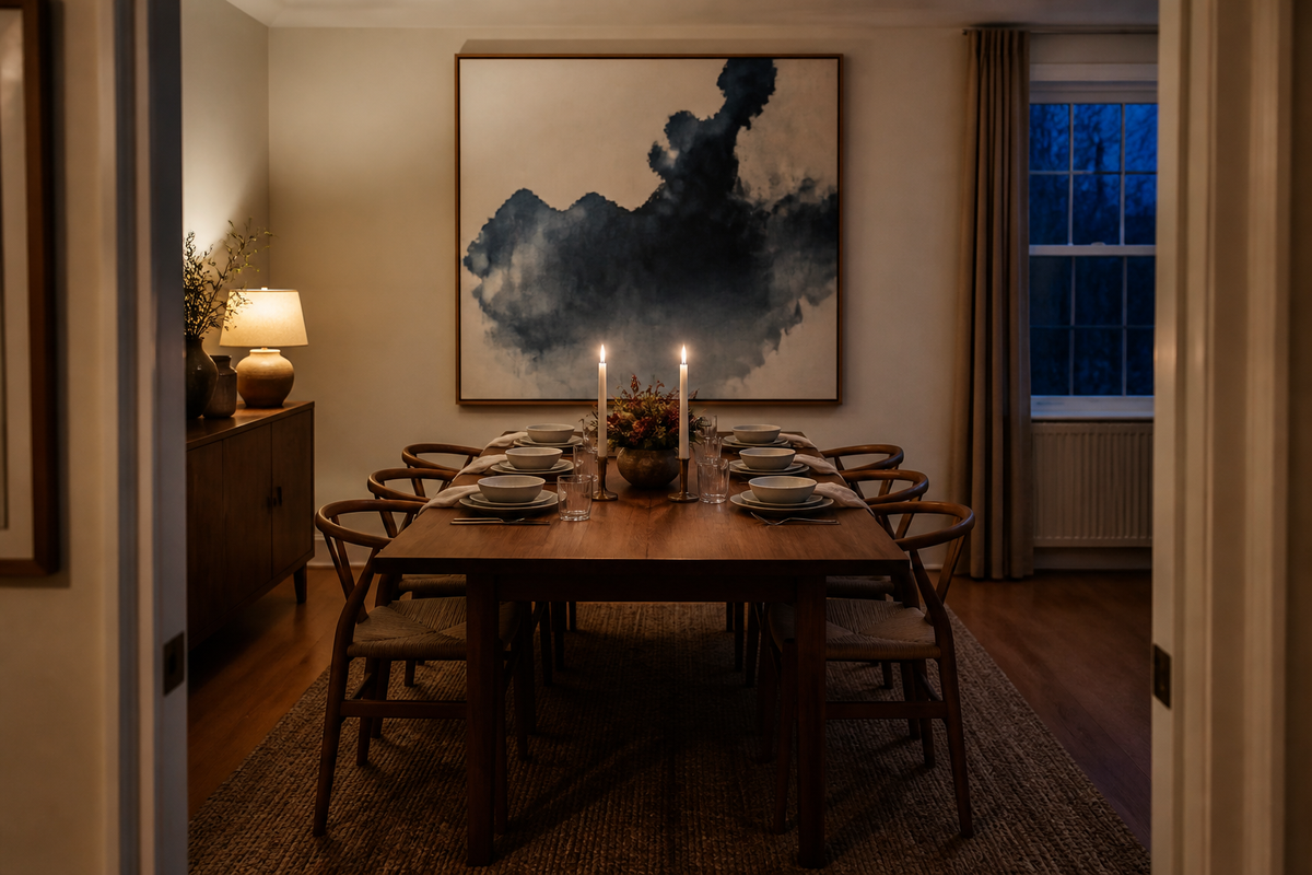 How to Choose Dining Room Wall Art That Impresses Dinner Guests