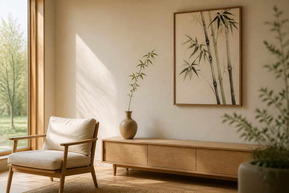 Zen Aesthetics at Home: How Nature Prints Create a Calming Environment