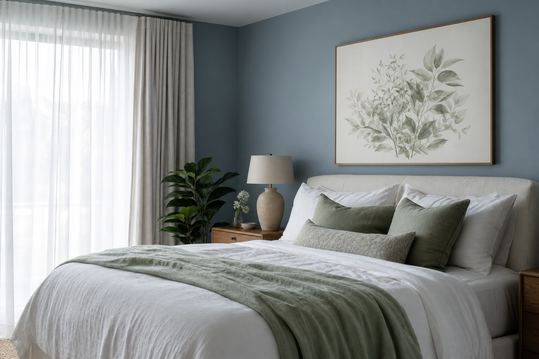 Colour Psychology for Bedroom Walls: How Art Affects Mood and Sleep