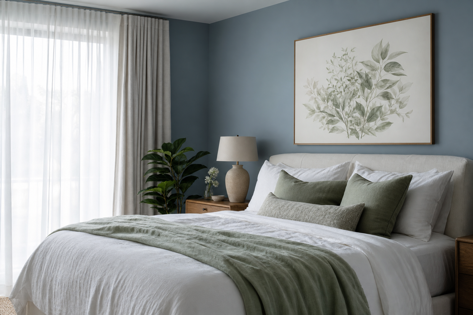 Colour Psychology for Bedroom Walls: How Art Affects Mood and Sleep