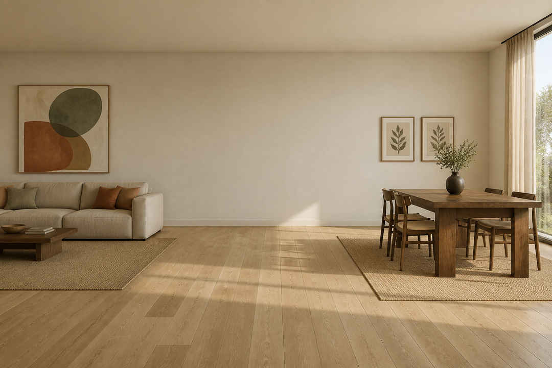 How to Choose Wall Art Prints for an Open-Plan Living and Dining Space