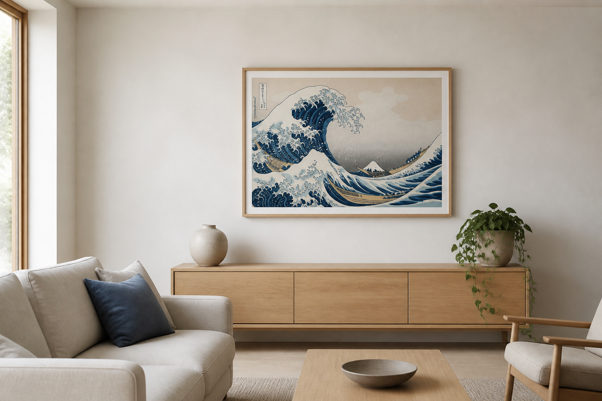 Japanese-Inspired Fine Art Prints: How to Style Them in a Modern Home