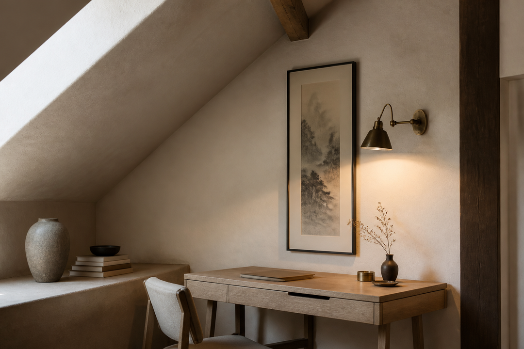Wall Art for Dark or Small Offices: How to Open Up a Cramped Space
