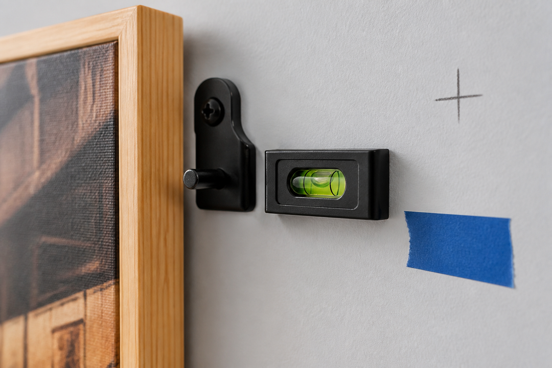 How to Hang Canvas Art Prints Without Damaging Your Walls