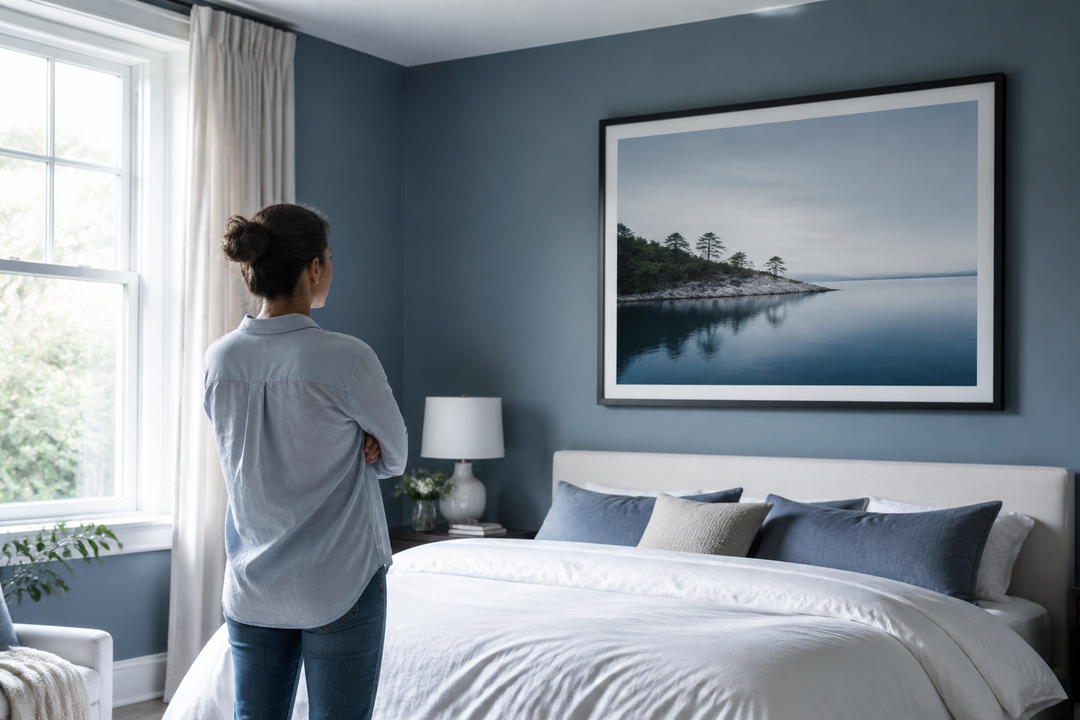 The Art Sizing Formula: Getting Scale Right on Your Bedroom Wall
