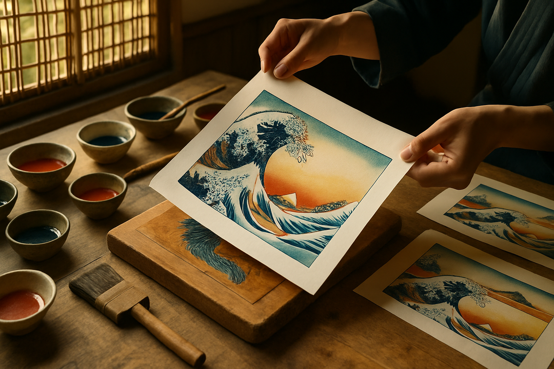 How Japanese Woodblock Prints Are Made: The Traditional Technique Explained