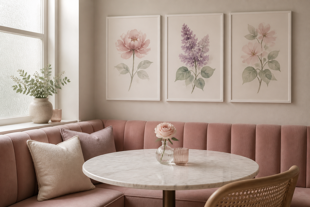 10 Botanical Wall Art Ideas for a Fresh, Nature-Inspired Dining Room