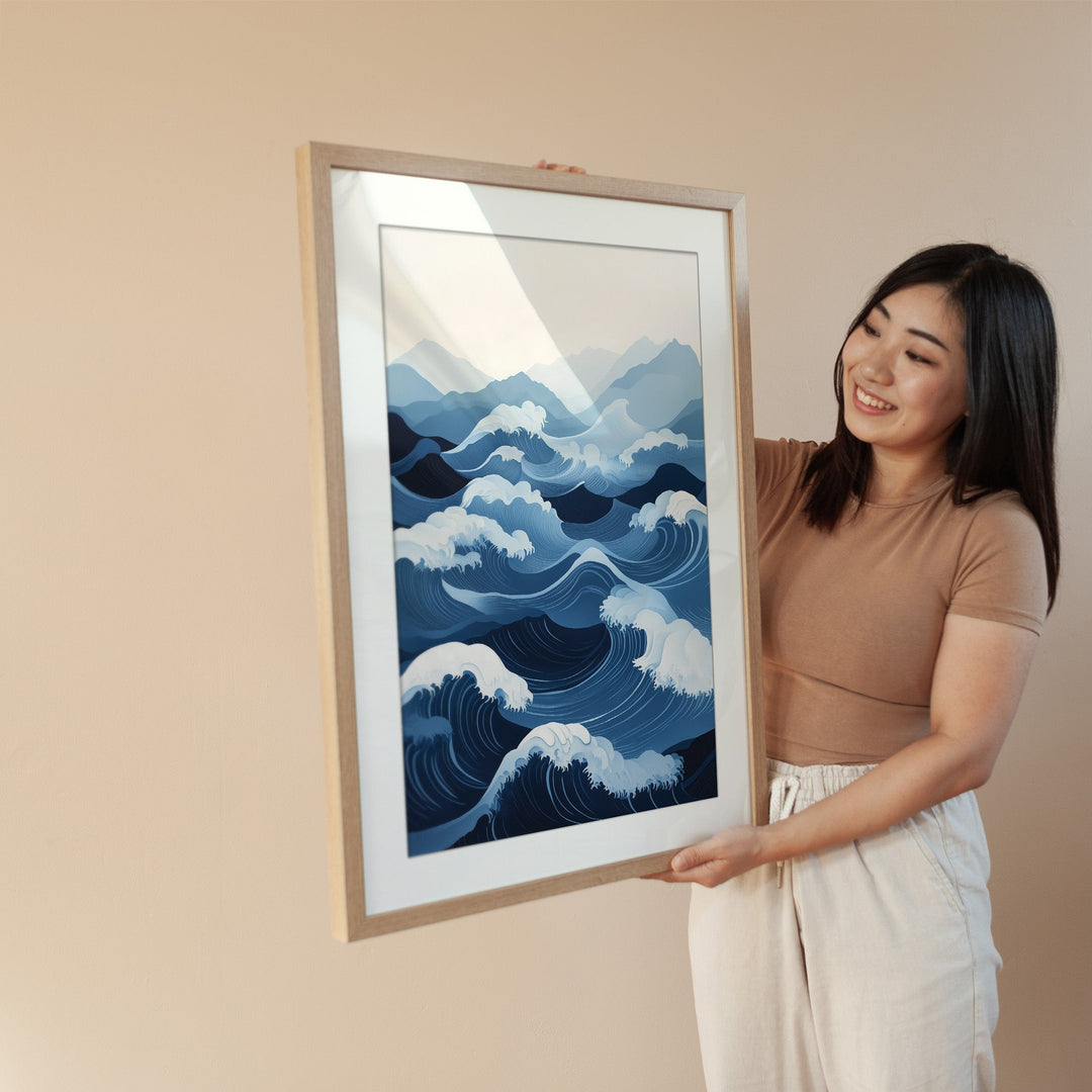 Blue Wall Art