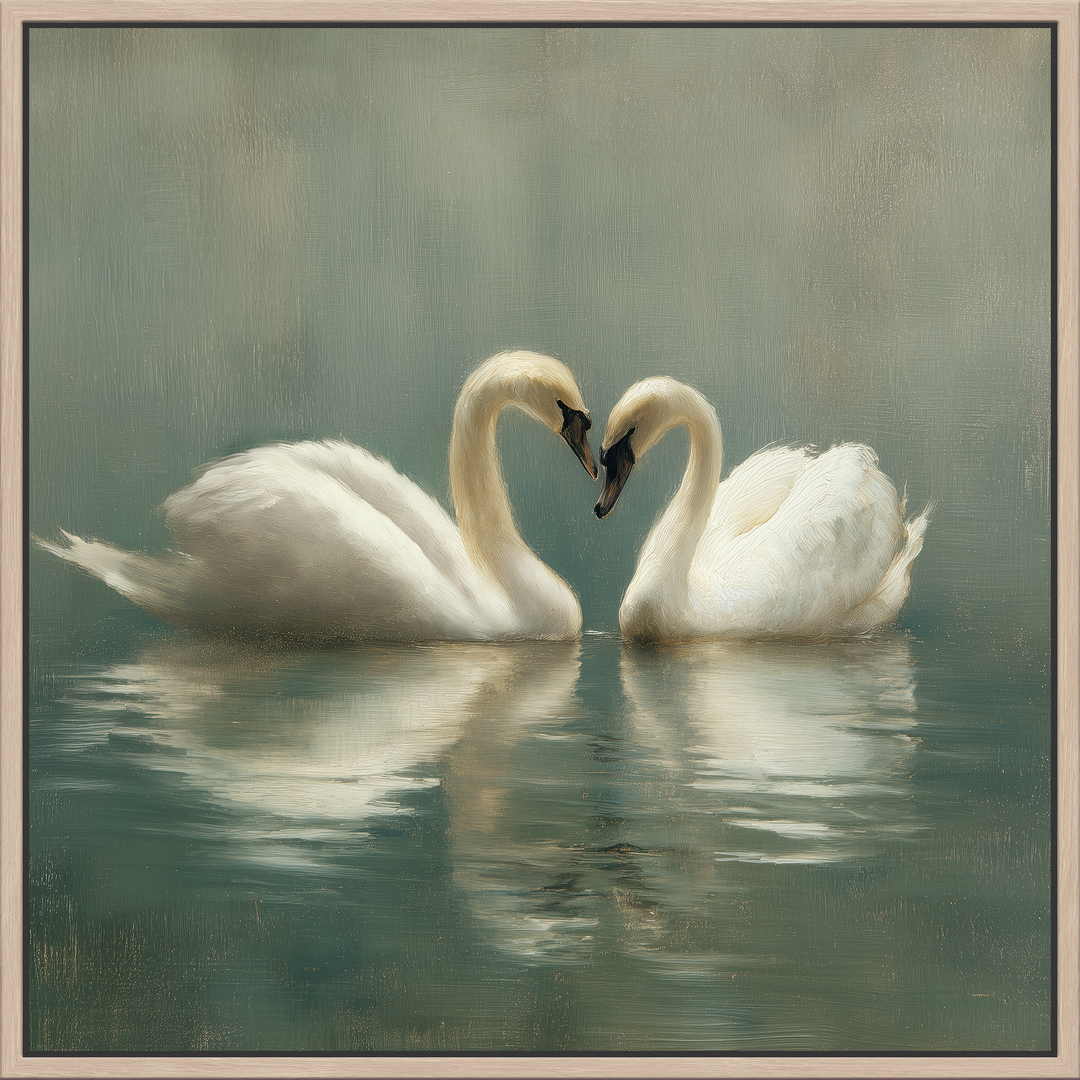 Swans Canvas Print