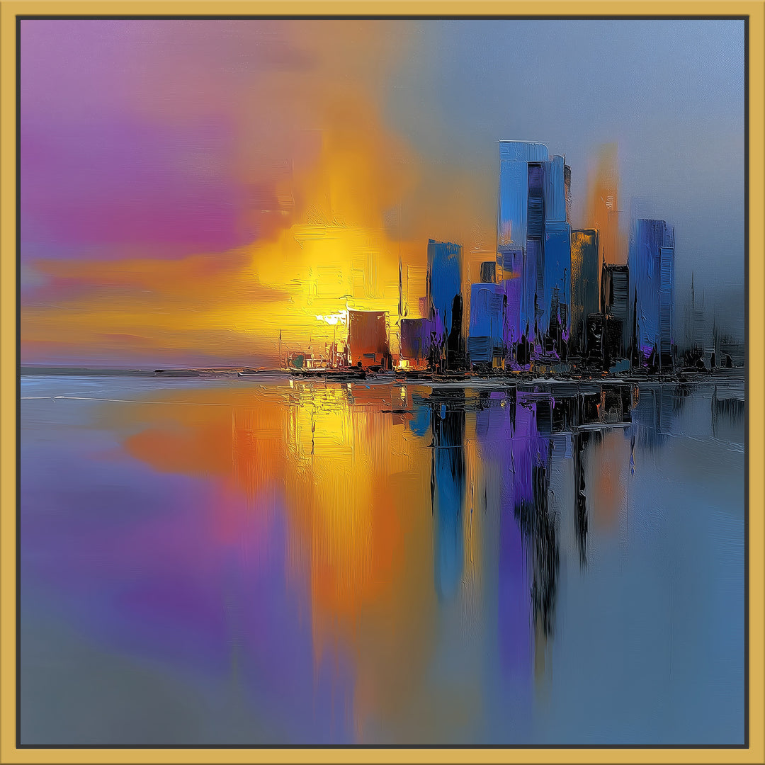 City Skyline Canvas Print