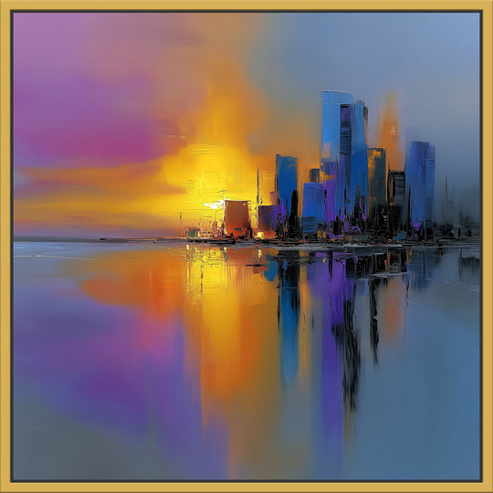 City Skyline Canvas Print
