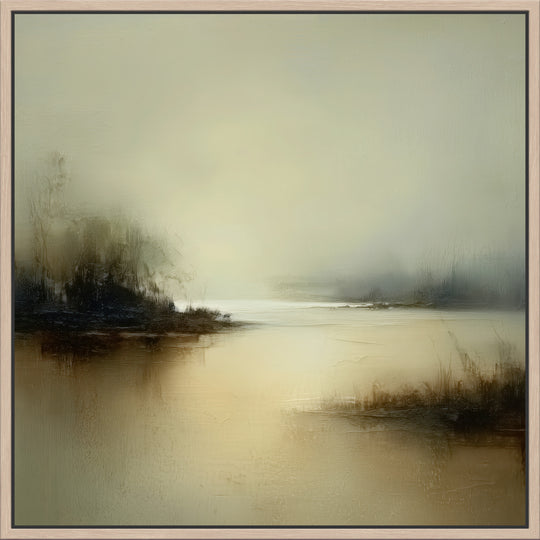 Misty Landscape Canvas Print