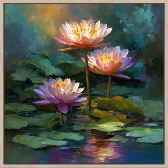 Lotus Flower Canvas Print