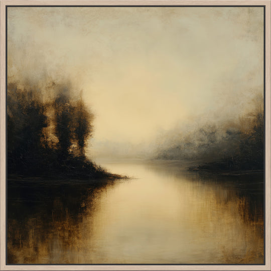 Moody Lake Canvas Print