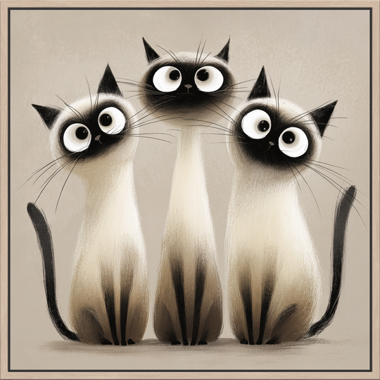 Cute Cat Canvas Print