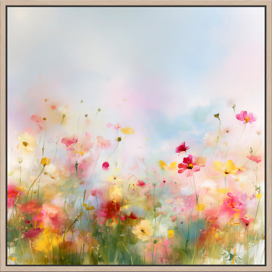 Pink Yellow Meadow