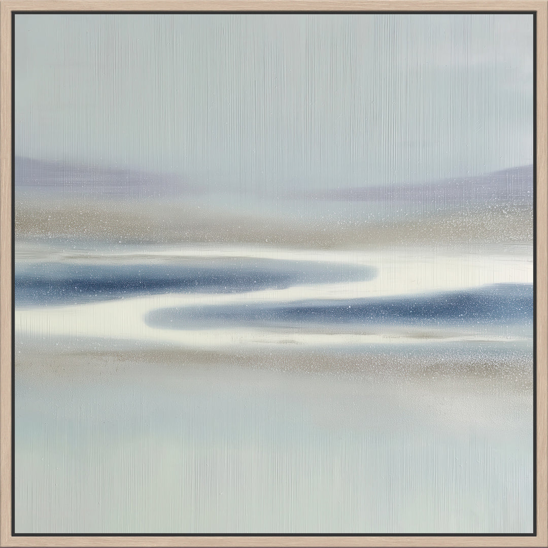 Abstract Coastal Landscape Canvas Print