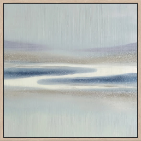 Abstract Coastal Landscape Canvas Print