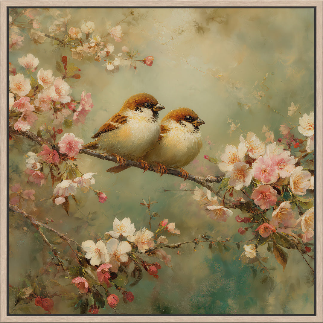 Sparrow Bird Canvas Print