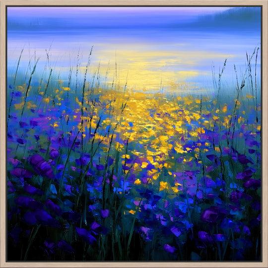Large Wildflower Canvas Print
