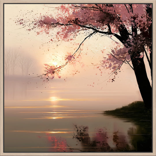 Large Cherry Blossom Canvas Print