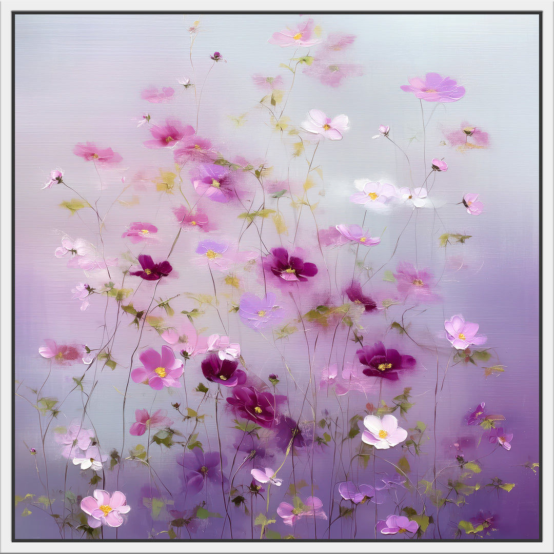 Pink Floral Canvas Print