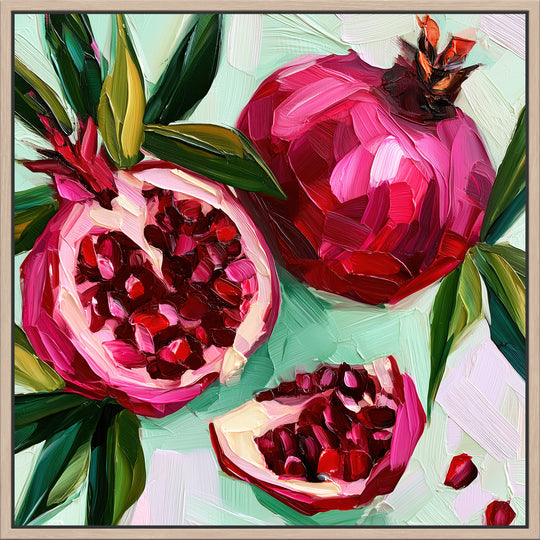 Large Pomegranate Canvas Print