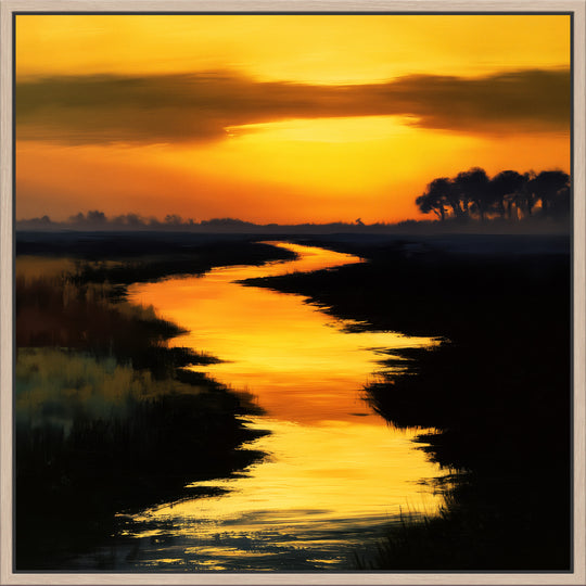 Large Sunset Canvas Print