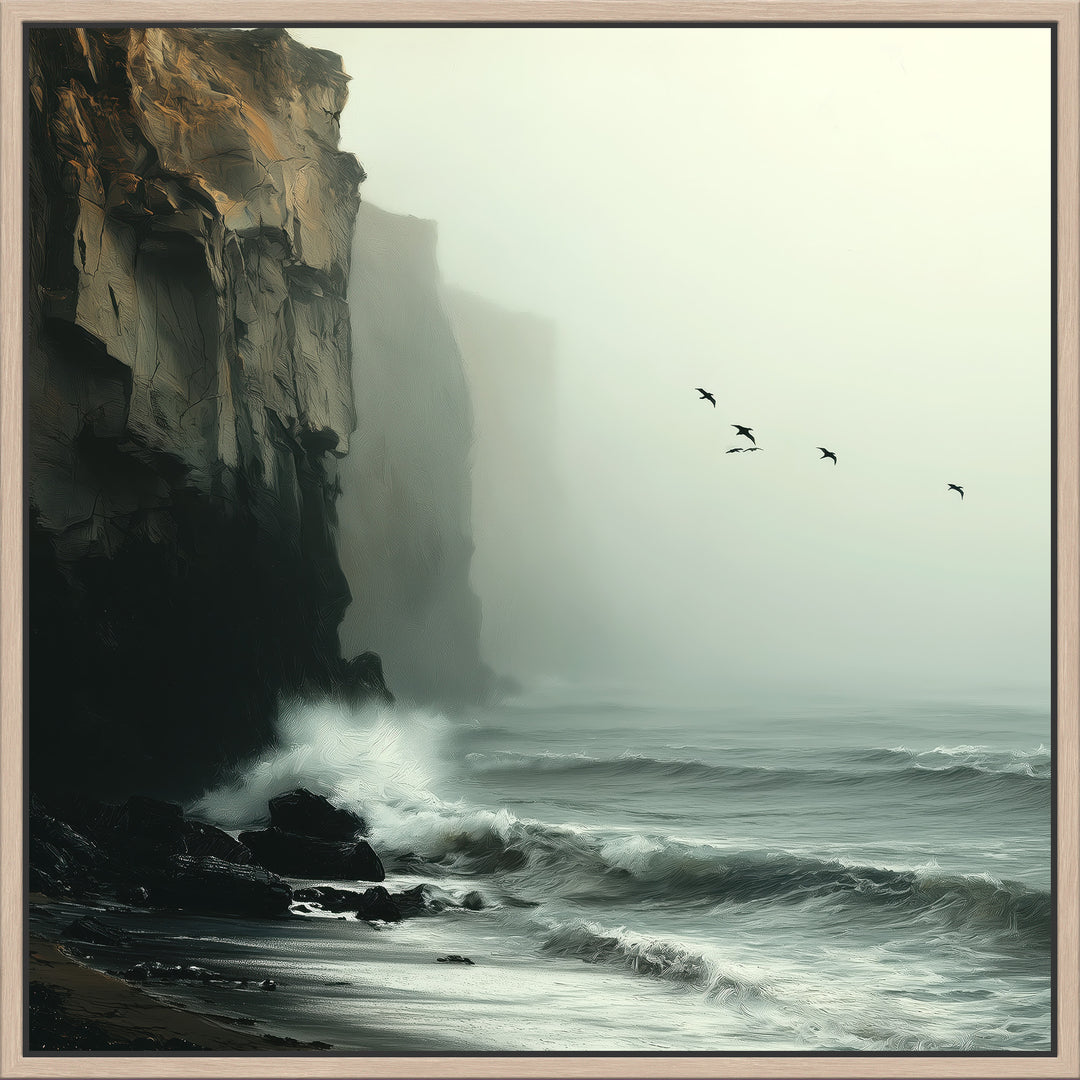 Large Coastal Canvas Print