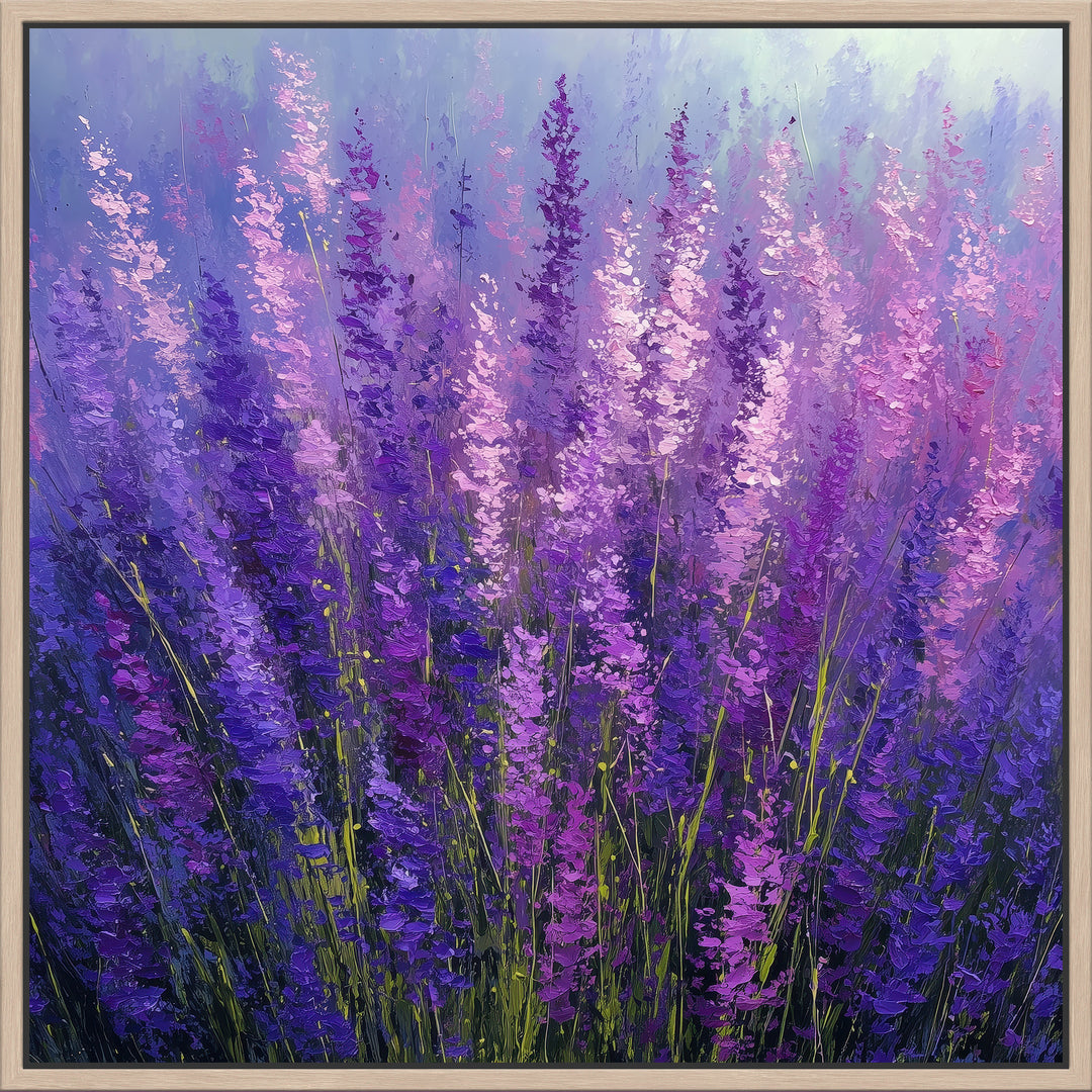 Lavender Field Canvas Print