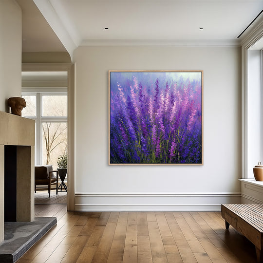 Lavender Field Canvas Print