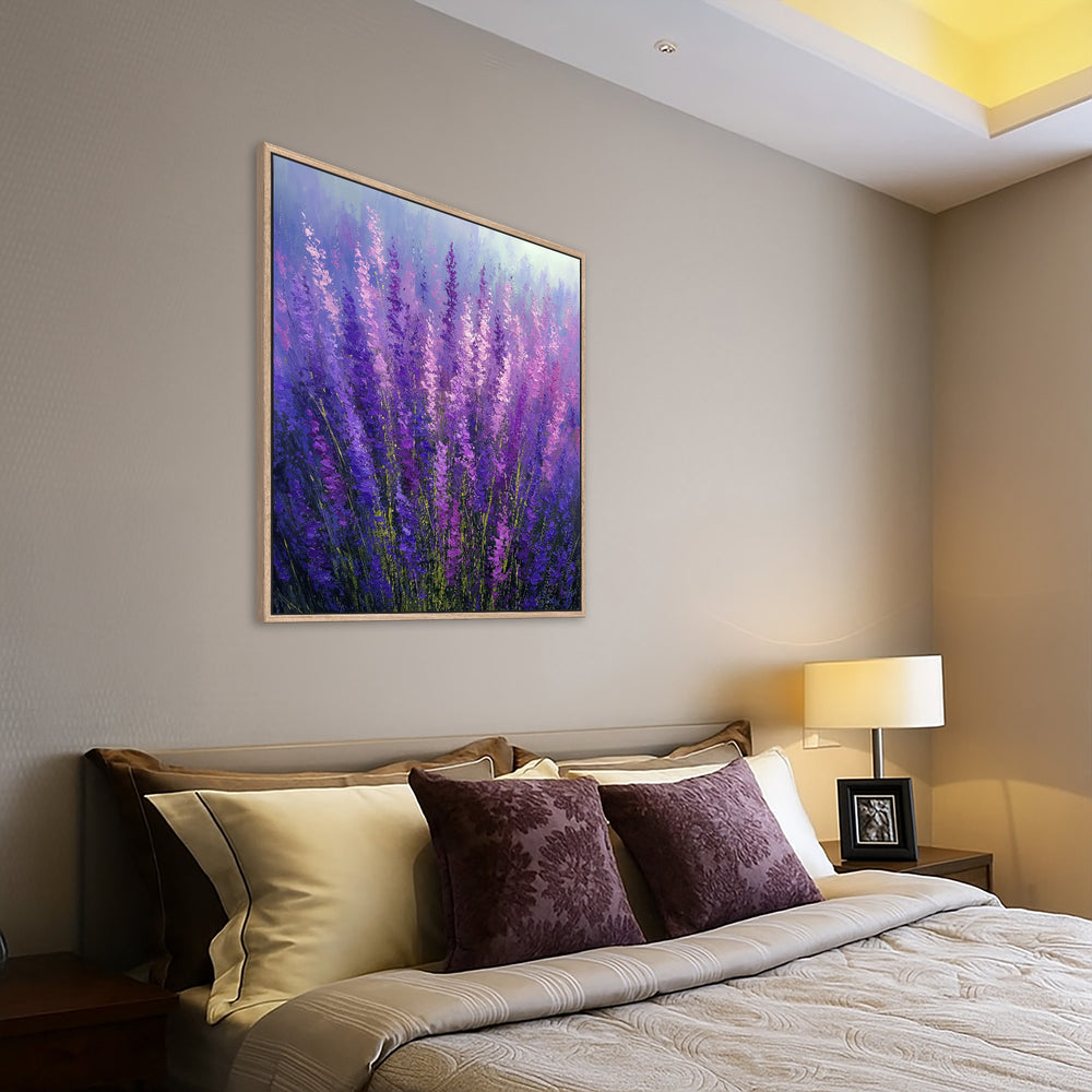 Lavender Field Canvas Print