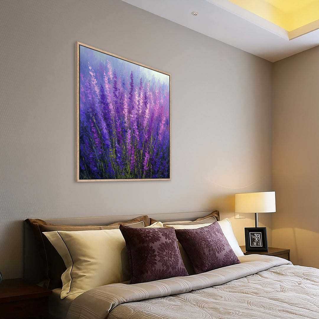 Lavender Field Canvas Print