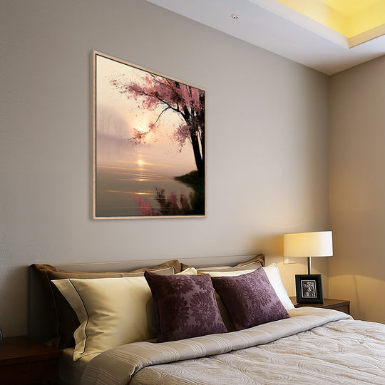 Large Cherry Blossom Canvas Print