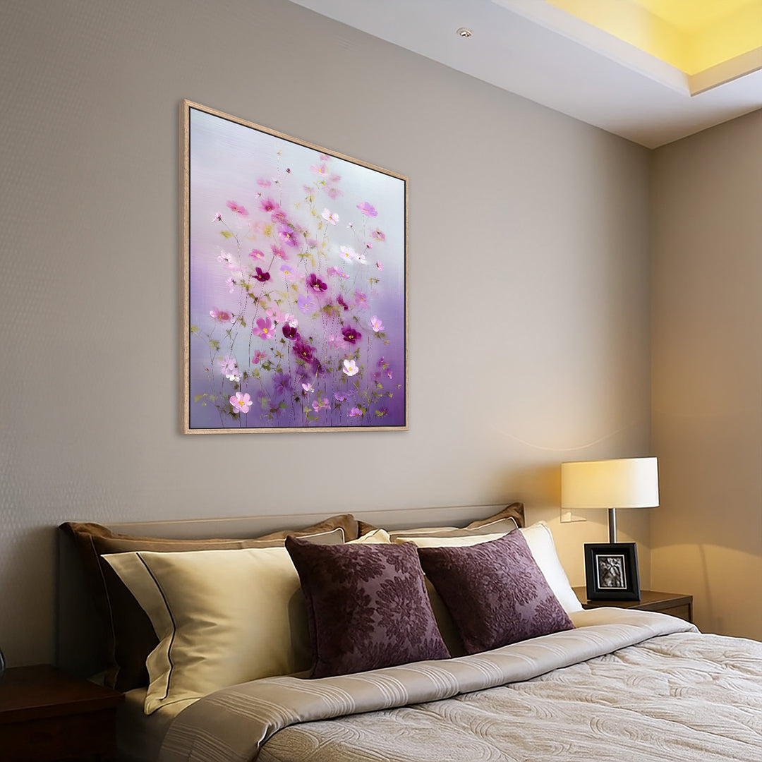 Pink Floral Canvas Print