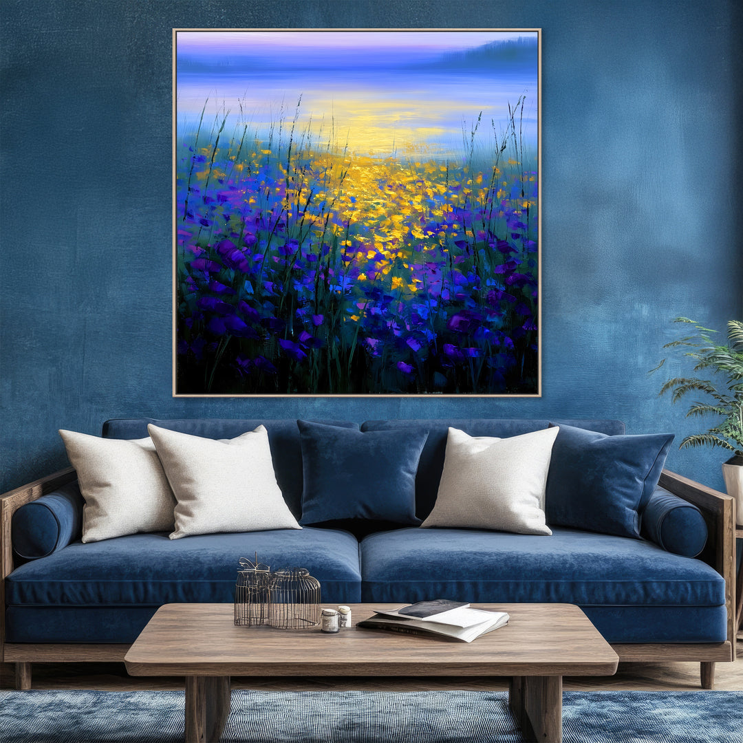 Large Wildflower Canvas Print