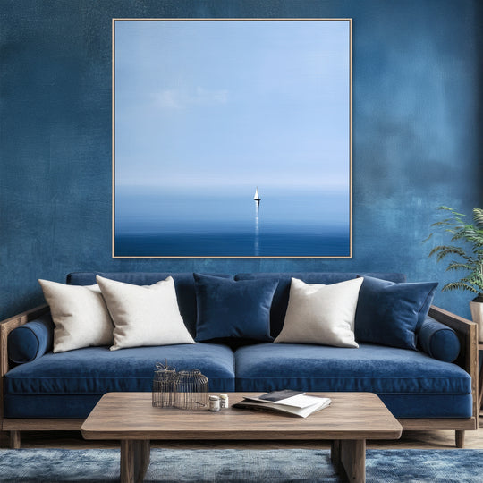 Large Sailboat Canvas Print