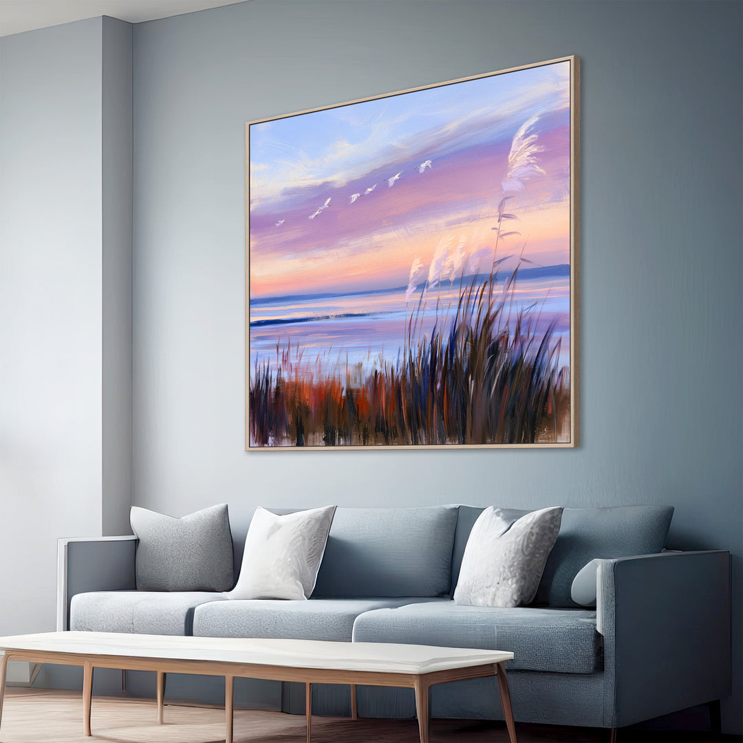 Pink Purple Seascape