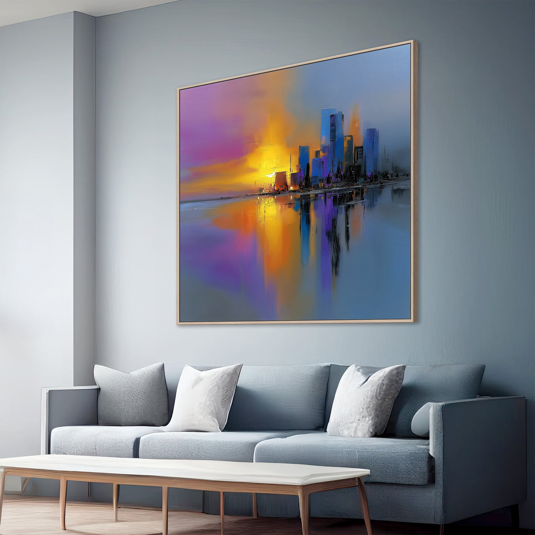 City Skyline Canvas Print