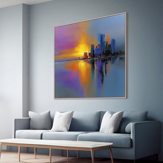 City Skyline Canvas Print