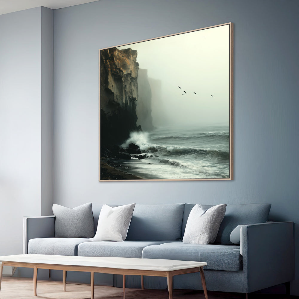 Large Coastal Canvas Print