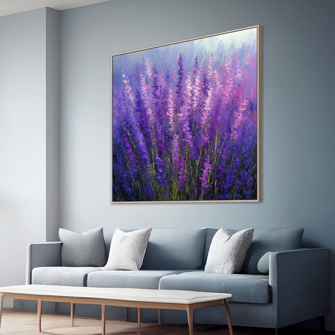 Lavender Field Canvas Print