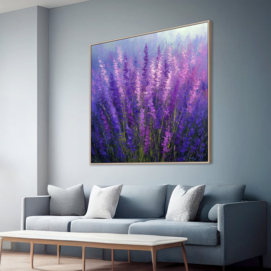 Lavender Field Canvas Print