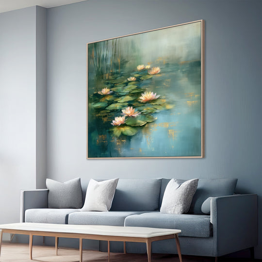Water lily pond